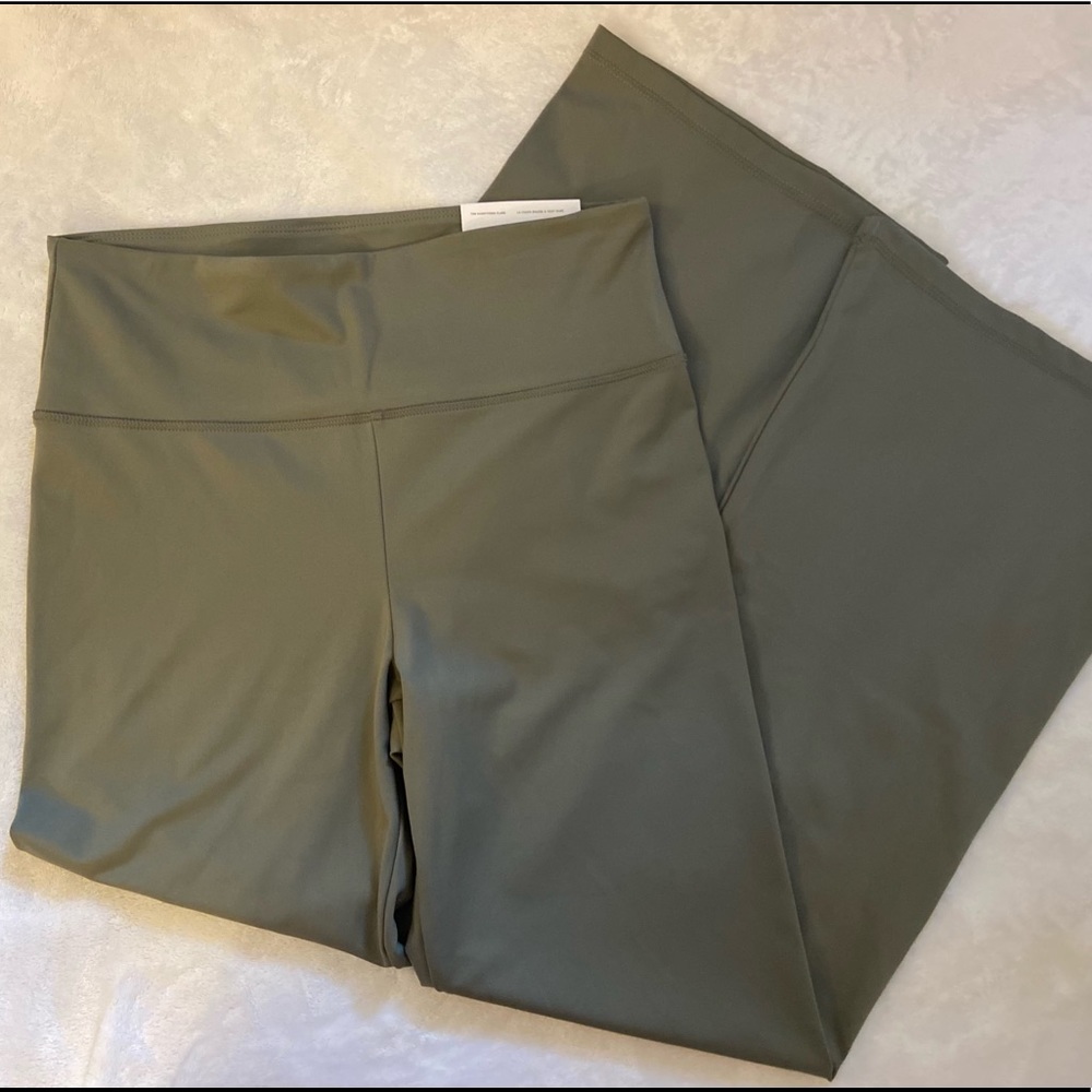 Green American Eagle “The Everything Flare” Pants